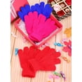 thumbnail image 2 of 3Pairs Kids Gloves Full Fingers Knitted Gloves Warm Mitten Winter Favor for Little Boys and Girls, 2 of 5