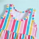 thumbnail image 5 of Traje de Baño Traje de baño de verano para niñas, Bikini informal a rayas para niños y bebés, para playa junto al mar Ygjytge Rosa T 6-12 M Única para Niña, 5 of 6