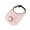Pink, variant on Sun Visor Hats with Fan, USB Rechargeable Built-in Fan Extended Rim Sun Protection Hat, Adjustable Elastic Buckle,for Summer Outdoor Daily Use