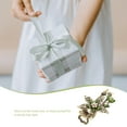 thumbnail image 5 of Raindrops Elegant Floral Green Hair Clip Barrette for Adult Hair Decoration, 5 of 6