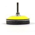 thumbnail image 2 of 3 Inch (75mm) Hook And Loop Sanding Pad For Sanding Discs With 6mm Dia Drill Attachment + Buffering, 2 of 5
