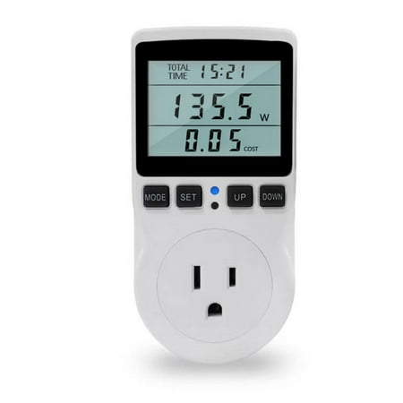 

Electricity Usage Monitor Power Consumption Watt Meter Digital Plug Energy Saving