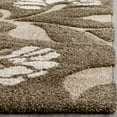 thumbnail image 4 of SAFAVIEH Florida Teodor Floral Shag Runner Rug, Smoke/Beige, 2'3" x 9', 4 of 7