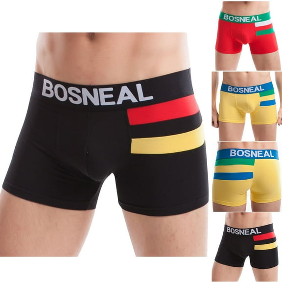 Dovford Men's Performance Underwear Boxer Briefs Soft Comfortable Bamboo Viscose Underwear for Men