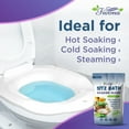 Sitz Bath Soak Kit 2in1 Seat with Epsom Salt Blend by Fivona