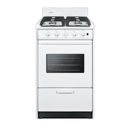20" Wide Gas Range, Sealed Burners