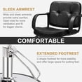 thumbnail image 5 of Zimtown Salon Barber Chair, Adjustable Height Heavy Duty Beauty Styling Barber Swivel Chairs, with Hydraulic Pump, Profession Hair Salon Equipment, 5 of 9