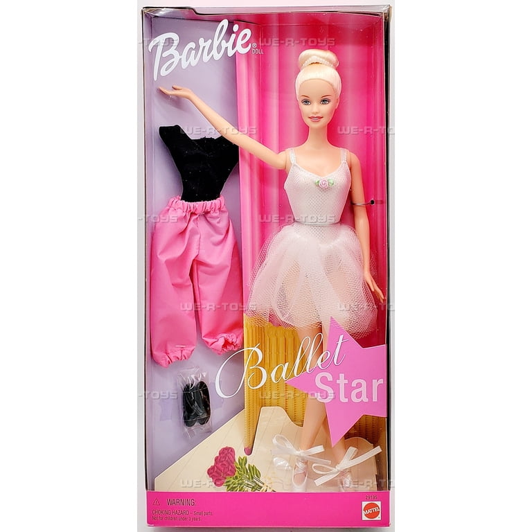 バービー人形　レア♡ balletstar Mattel Ballet Star Barbie Doll, Blonde, 2000 Mattel - Walmart.com