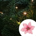 thumbnail image 2 of Matsuzay Árbol de Navidad colgante brillo artificial flor oficina portátil lavable flores de simulación al aire libre festival de vacaciones Kits de decoración para fiestas Rosado, 2 of 6
