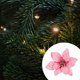 thumbnail image 3 of Bewildely Flores artificiales colgantes de Navidad para el hogar, Hotel, simulación portátil, flores de tela falsas, para interiores y Kits de decoración para fiestas, 3 of 6