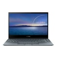 thumbnail image 1 of ASUS ZenBook Flip 13 Ultra Slim Convertible Laptop, 13.3” Full HD Touch Screen, Intel Core i7-1065G7 Processor, 16GB RAM, 512GB NVMe PCIe SSD, Windows 10 Pro, Pine Grey, 1 of 5