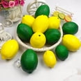thumbnail image 1 of Simulación de fruta simulación de limón plástico rodaja de limón modelo de fruta accesorios de fotografía hogar péndulo, 1 of 5