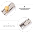 thumbnail image 3 of Miangastore Slide Latch Stainless Steel 1 Set 3.9X1X0.8In, 3 of 8