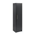 thumbnail image 1 of Wright Home Armoire Étroite Moderne en Bois 16 Pouces Noire, 1 of 11