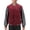 Burgundy/Charcoal, variant on Men's Classic Two Tone Snap Button College Sports Letterman Varsity Jacket (Red/Black, 4XL)