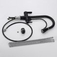 thumbnail image 5 of 3 Way Modern Matt Black Chrome Drinking Brass Mixer Tap Filter Black Pull Out Kitchen Sink Faucets, 5 of 5