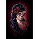 thumbnail image 1 of Drill Diamond Painting (DB6473) Skull Flower Woman 5D DIY Kit de imagen completa (SZ539) 50x70cm Hugtrwg Para estrenar, 1 of 1