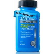 Zantrex Blue Energy & Thermogenesis Boost Energy, Weight Management Supplement for Appetite Control, Increased Calorie Burn, and Supports GLP-1 Levels 84 Ct