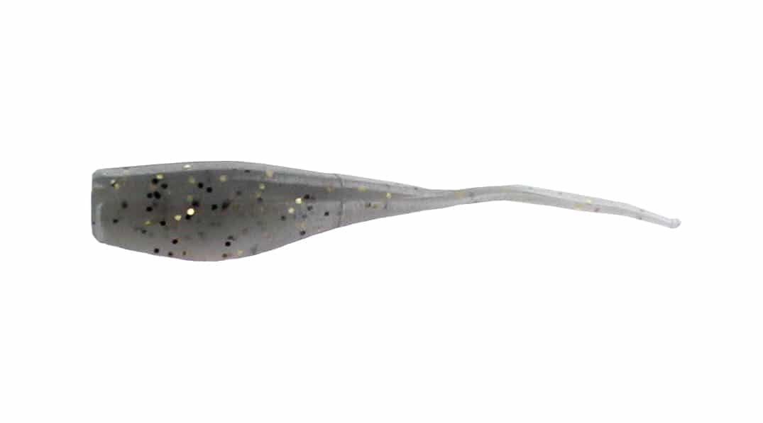 Big Bite Baits Crappie Minnr 2 inch Soft Plastic (Smoky Gold)