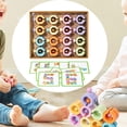 thumbnail image 1 of Juego de combinación de formas, juguete educativo sensorial de Color, juguete de apilamiento para preescolar Macarena Juego de apilamiento, 1 of 8