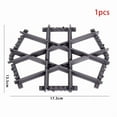 thumbnail image 3 of MOC City Train Rail Crossing Flexible Tracks Forked Straight Curved Rails Switch Building Block Bricks Creative DIY Toys D-1pcs, 3 of 6