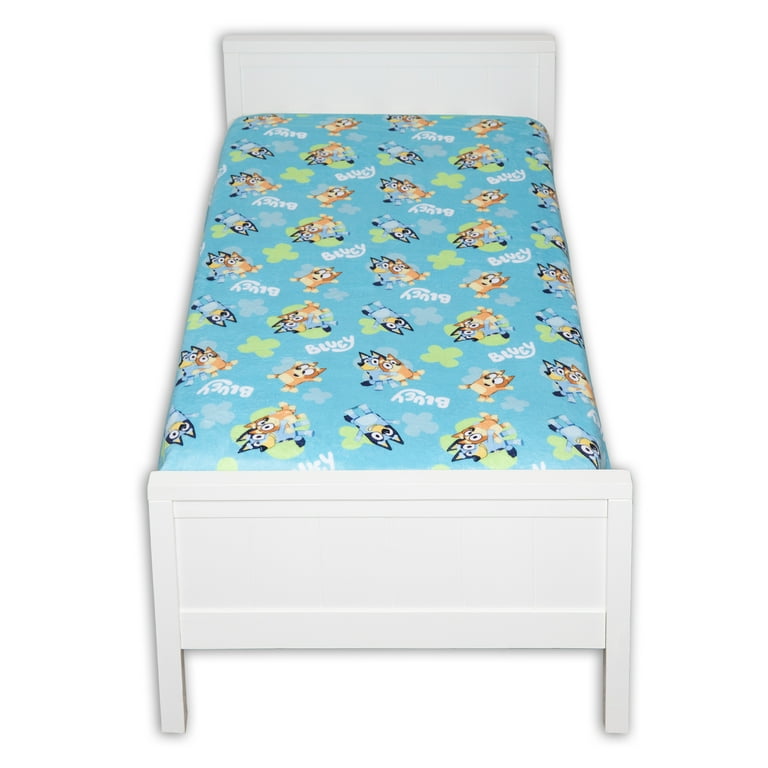 Bluey Coral Plush Toddler Blanket 40" x 50"