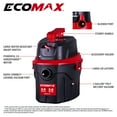 thumbnail image 4 of Ecomax 3 Gal 3HP Poly Vac, 4 of 10