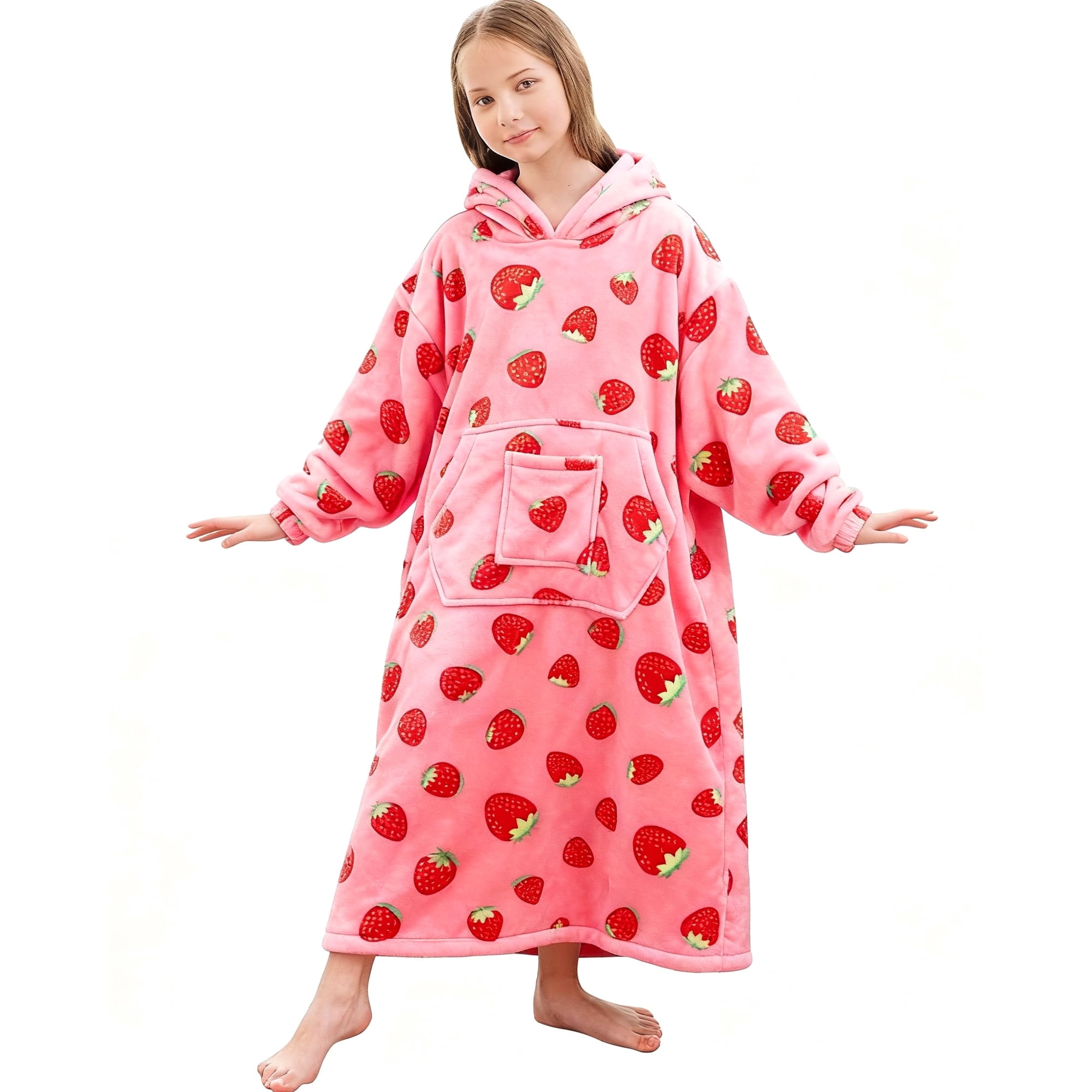 REDESS Oversized Wearable Blanket Hoodie Sweatshirt for Unisex Boy and Girl