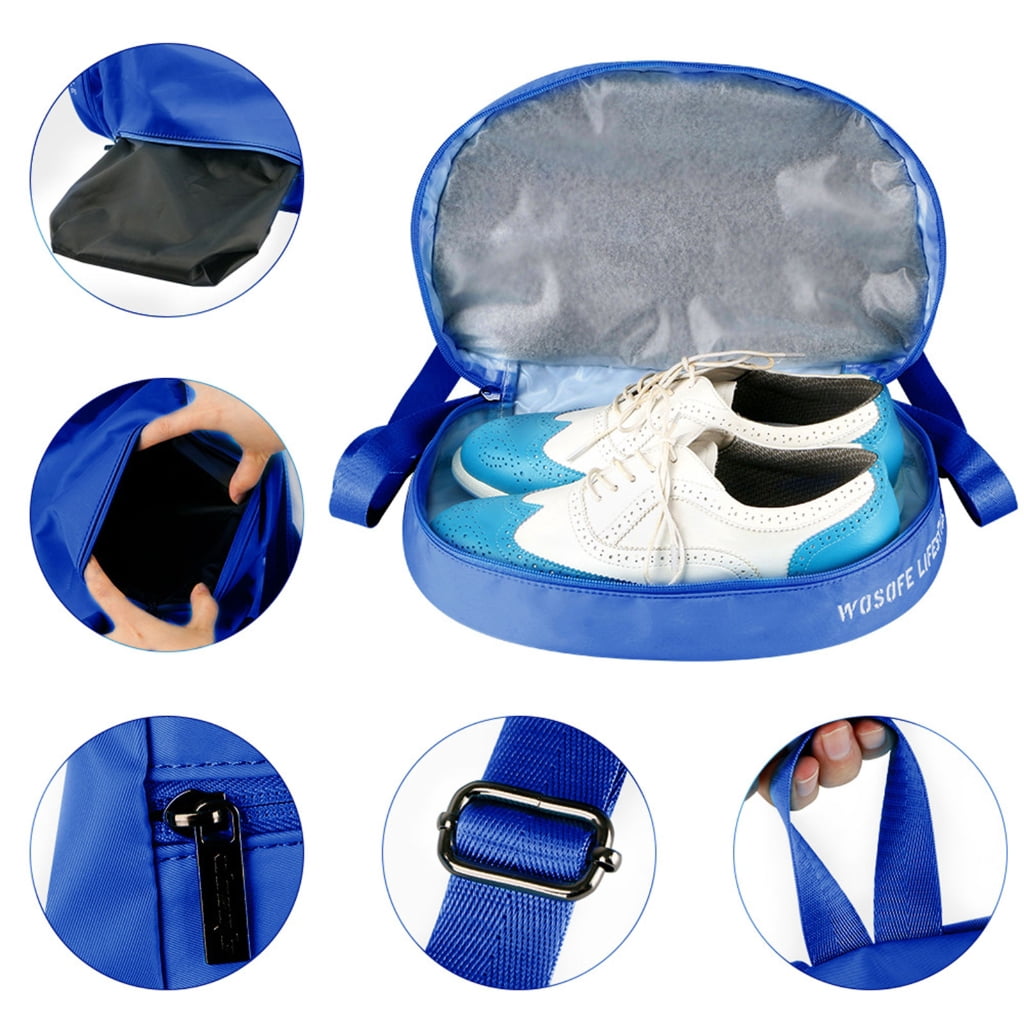 ZPAQI Backpack with Pockets Golf Shoes Bags with Compartment Pockets Sports Gym Bag