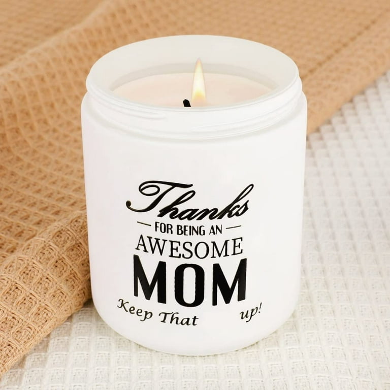 Funny Mom Gifts, Birthday Gifts for Mom from Son, Daughter, Presents for Mom,  Mother-in-Law, Bonus Mom, Stepmom, God Mother, New Mom Gifts for Women,  Vanilla Lavender Scented Candle 10oz