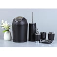 thumbnail image 4 of Conjunto de accesorios de baño de 6 piezas Sunnimix Negro, 4 of 7