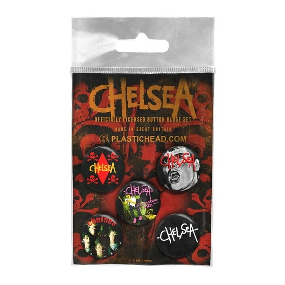 Chelsea Logo Badge Set (Pack of 5)