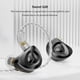 thumbnail image 5 of Matsuzay Auriculares con cable Auriculares deportivos Auriculares de fitness Reducción de ruido Accesorios para juegos Equipo para trotar Cables de audio/vídeo Plata/Sin micrófono, 5 of 6