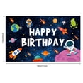 thumbnail image 4 of Banner de cumpleaños de 1 a 100 años Fondo de cumpleaños Tela Decoración de fondo de cumpleaños Bienvenido a Figure Design, 4 of 5