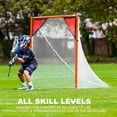 thumbnail image 2 of Shooting Target for Lacrosse Hockey - 1/2 Pieces Triangular Shooting Targets for Lacrosse Goal, Sports Accessories for Precision Shooting Practice in Lacrosse, Red (2), 2 of 7