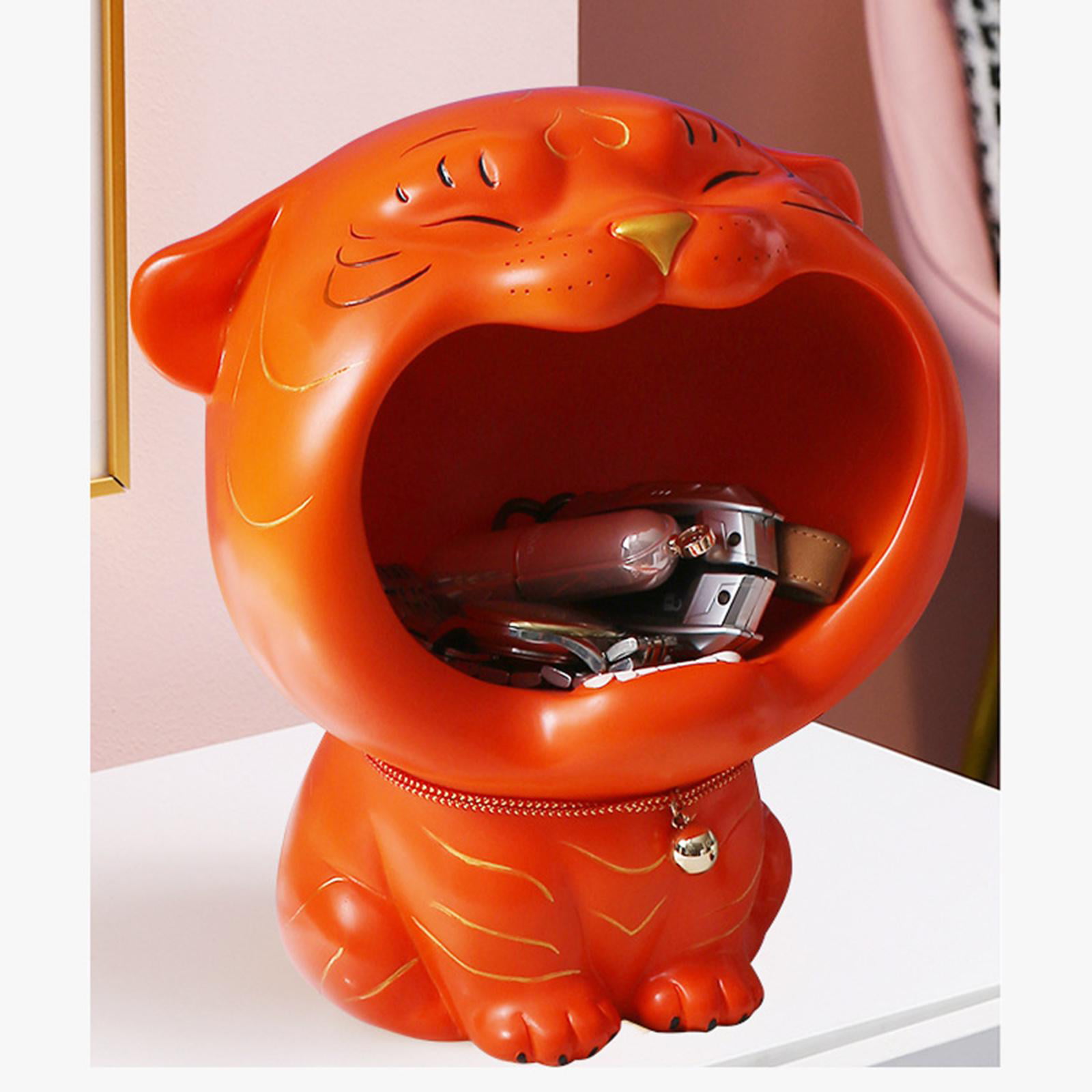 Big Mouth Storage Box ,Tigers Sculpture, Candy Tray ,Fruit Phone 