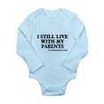 thumbnail image 1 of CafePress - I Still Live With My Parents Long Sleeve Infant Bo - Long Sleeve Infant Bodysuit, 1 of 1