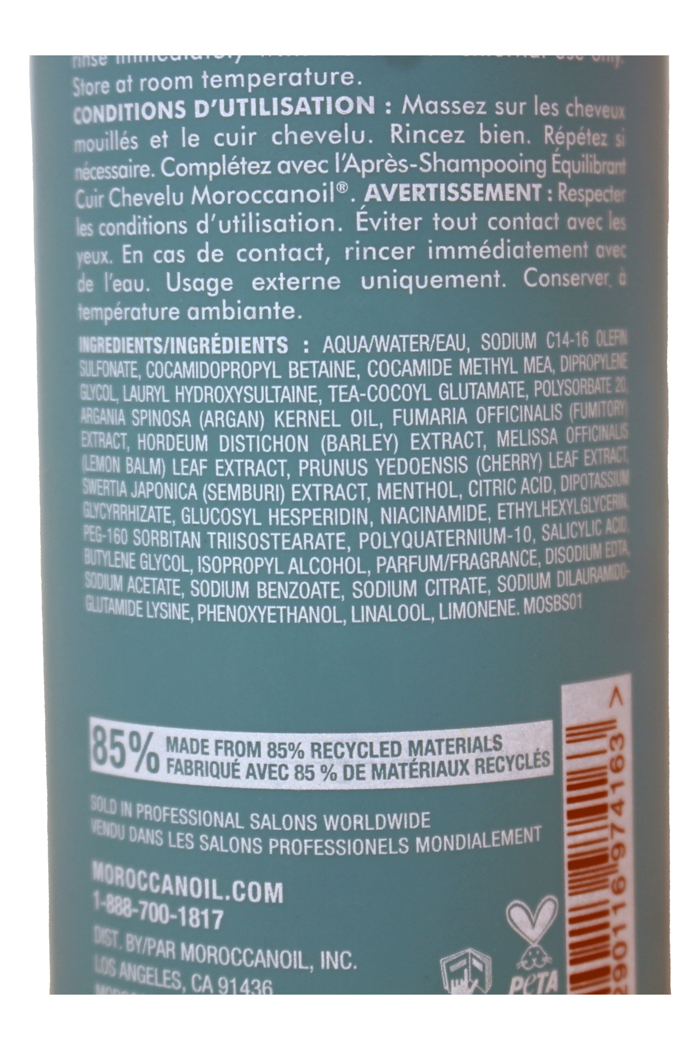 Moroccanoil Scalp Balancing Shampoo 8.5oz/250ml