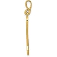 thumbnail image 2 of Solid 10k Yellow Gold Wrench Charm - 30mm, 2 of 6