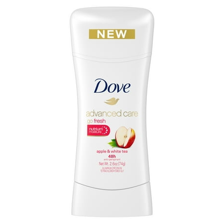 Dove Go Fresh Antiperspirant Deodorant Apple & White Tea (Best Way To Apply Deodorant)