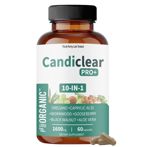 Women's Herbal Botanical Blend Oregano, Wormwood, Black Walnut & Clove, Third-Party Tested, 60 Capsules