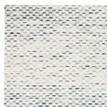 thumbnail image 6 of SAFAVIEH Marbella Frederick Abstract Striped Runner Rug, White/Navy, 2'3" x 8', 6 of 8