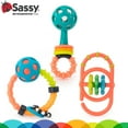 thumbnail image 4 of Sassy My First Rattles Newborn Gift Set, 4 of 4