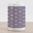 thumbnail image 2 of Orient Ceramic Toothbrush Holder, Geometric Lines and Stars Based on Traditional Oriental Eastern World, Decorative Versatile Countertop for Bathroom, 4.5" X 2.7", Multicolor, by Ambesonne, 2 of 4