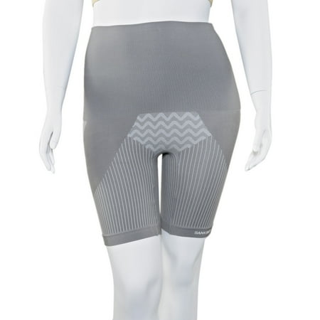 

Shop LC SANKOM Patent Mid Thigh Body r wear with Bamboo Fibers Gray - L/XL