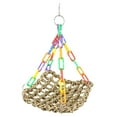 thumbnail image 3 of Nido de perca para loros, juguete colgante portátil, hamaca, jaula para pájaros, juguete para guacamayos, pinzones, periquitos, periquitos y agapornis Yinane Percha de pie, 3 of 8