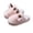 Pink, variant on Christmas Reindeer Slippers for Women with Deer Ear Design, Winter Warm Non-Slip Indoor Family Cotton Shoes, Cozy House Footwear with Soft Cushioned Sole, Cute Slippers for Home Comfort
