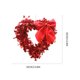 thumbnail image 3 of Guirnalda con Forma de Corazón para Decoración de San Valentín, Decoración Del Hogar, Decoración de La Habitación de Boda, Decoración Occidental para El Coche de Boda de San Valentín, 3 of 4