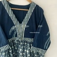 thumbnail image 4 of Indigo Bird Printed Patchwork Dresses,Handmade Cotton Dresses,Printed Dress| Summer Dress| Blue dress| Cotton dress| Handmade| Made in India, 4 of 7