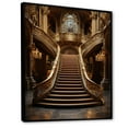 thumbnail image 2 of Designart "Refuge Rich Castles Royal wall art III" Cityscapes Floater Framed Wall Art Living Room, 2 of 7